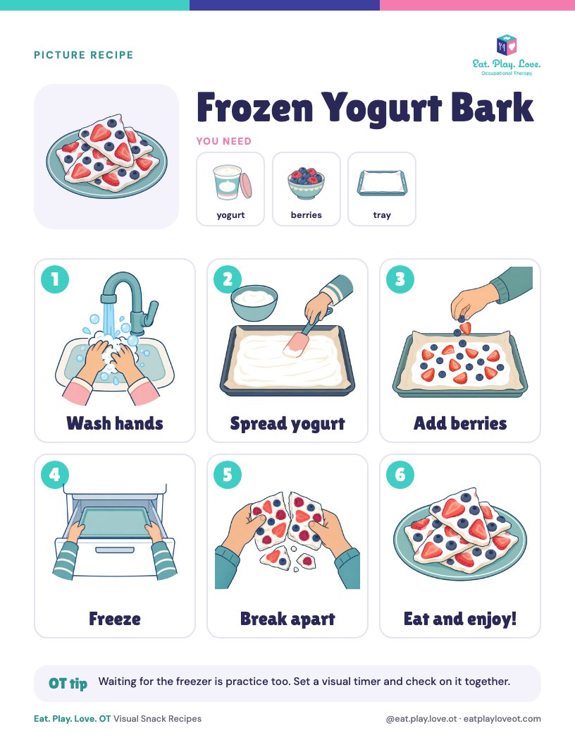 Frozen Yogurt Bark picture recipe page